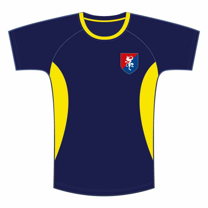 Unisex Short Sleeve PE T-Shirt - Yellow - GEMS Founders School - Al Mizhar
