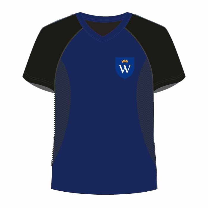 PE T-Shirt - Black - GEMS Wellington International School - Dubai