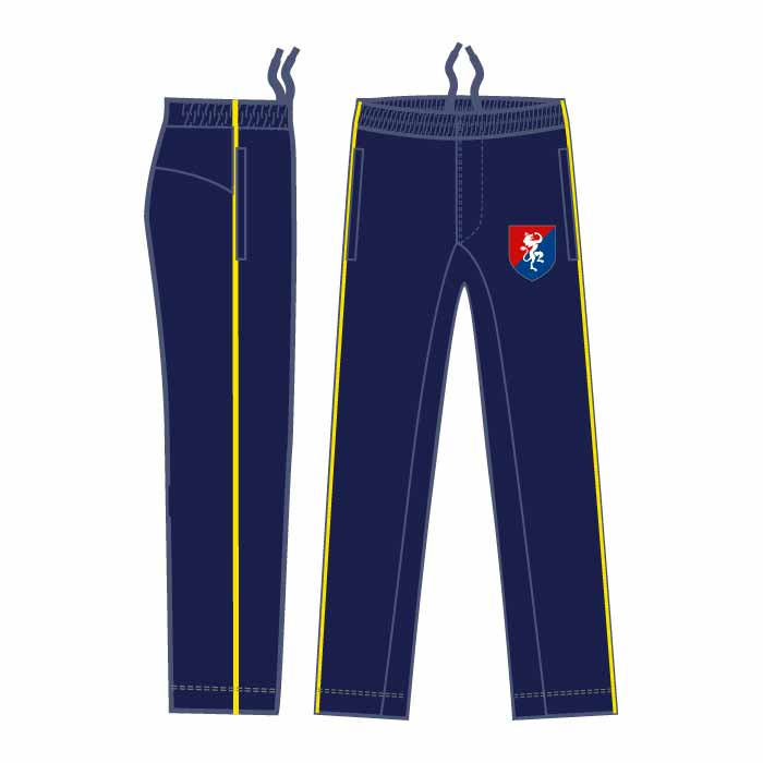 Track Pants - Navy Yellow - GEMS Founders School - Al Mizhar