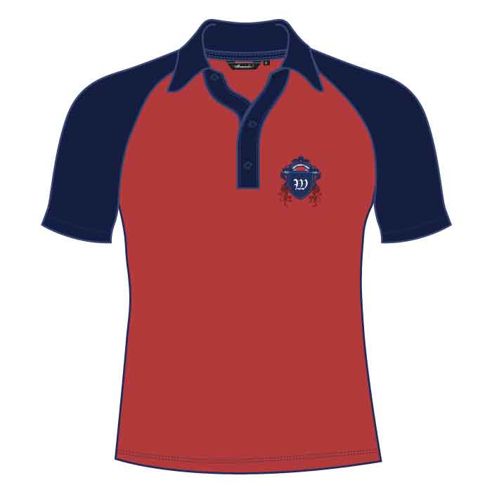 Unisex PE Polo Shirt - Red - GEMS Winchester School - Dubai