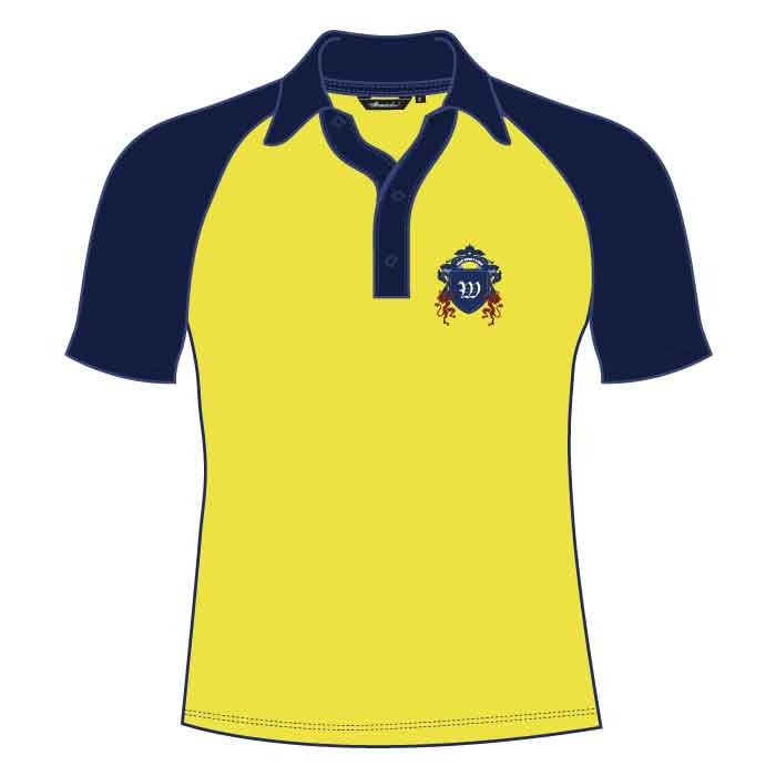 Unisex PE Polo Shirt - Yellow - GEMS Winchester School - Abu Dhabi
