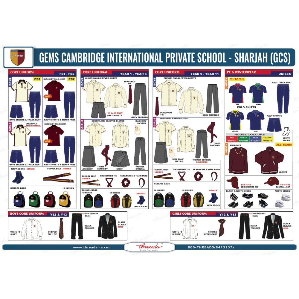 Unisex Track Pants Mid EQP - Navy - GEMS Cambridge International Private School - Sharjah