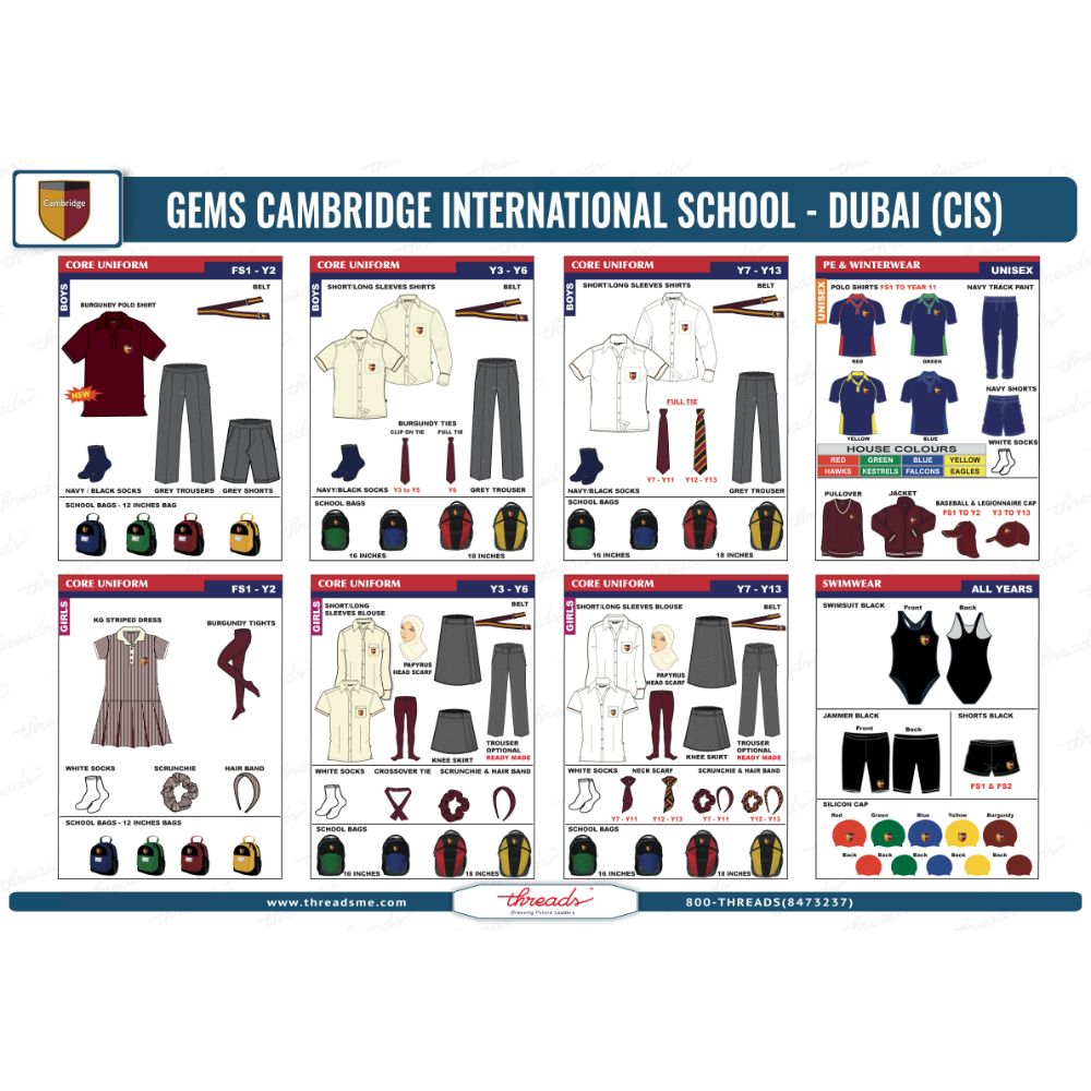 Unisex PE Shorts Mid EQP - Navy - GEMS Cambridge International School - Dubai
