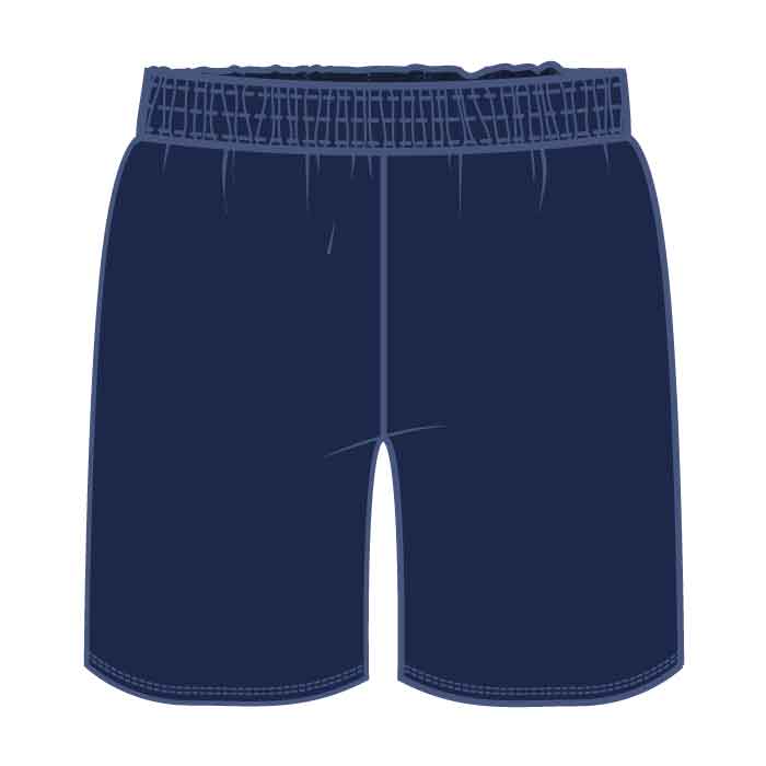 Unisex PE Shorts - Equipment - Navy - The Winchester School - Jebel Ali