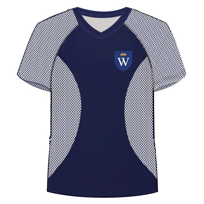 Unisex PE T-Shirt - White - GEMS Wellington Academy - Silicon Oasis