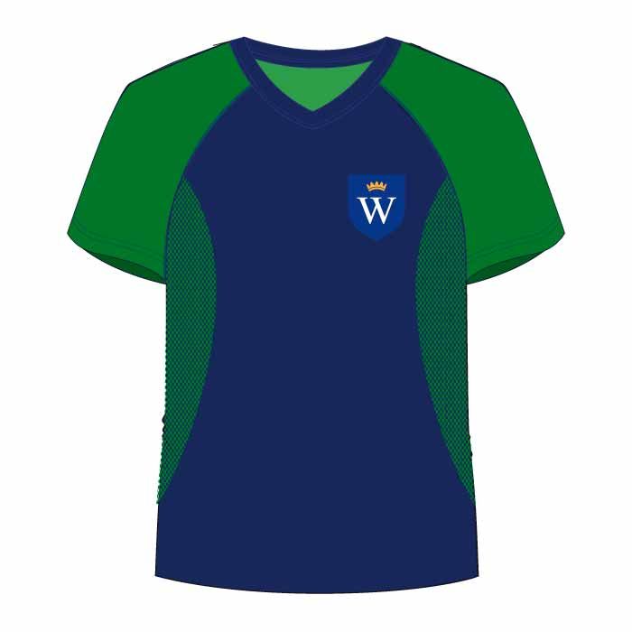Unisex PE T-Shirt - Green - GEMS Wellington Academy - Silicon Oasis