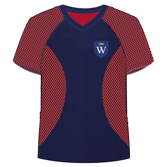 Unisex PE T-Shirt - Red - GEMS Wellington Academy - Silicon Oasis
