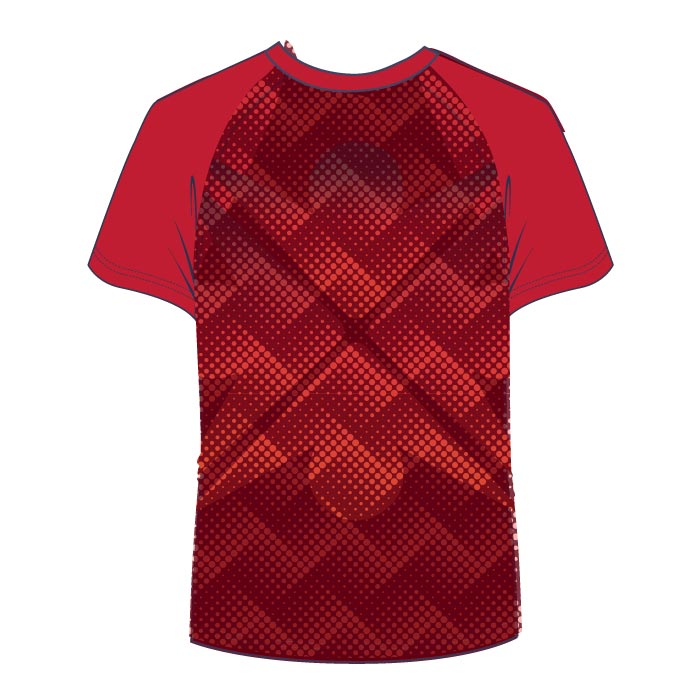Unisex PE Polo Shirt - Dark Red - Wesgreen International School - Sharjah