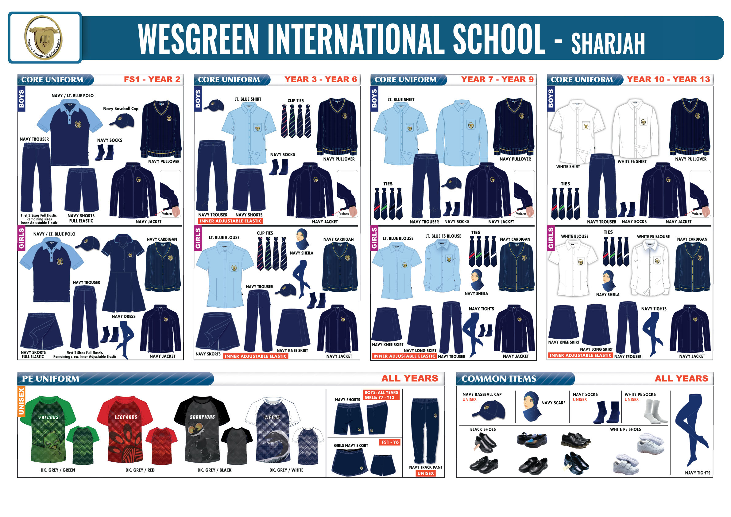Unisex PE Polo Shirt - Dark Red - Wesgreen International School - Sharjah
