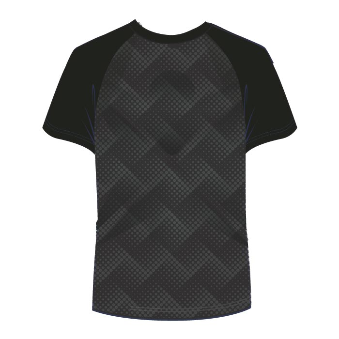 Unisex PE Polo Shirt - Scorpions Black - Wesgreen International School - Sharjah