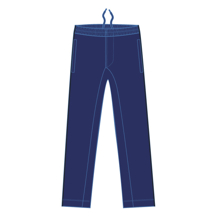 Unisex Track Pants - Navy - The Millennium School - Dubai