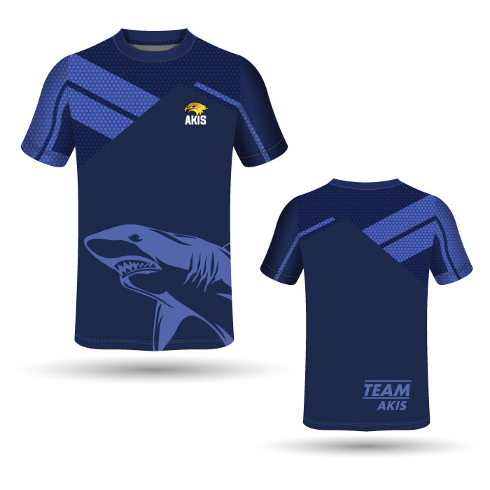 House T-Shirt - Blue - GEMS Al Khaleej International School