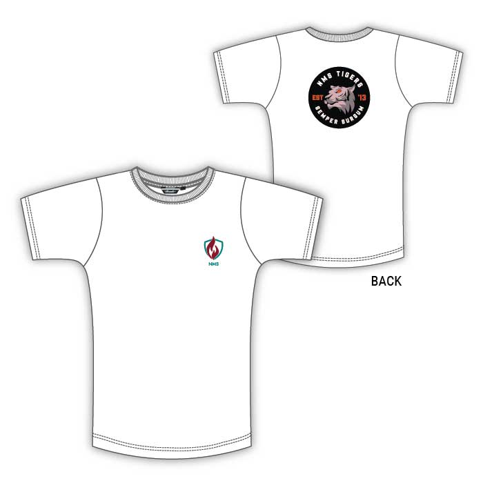 PE Polo White - White - Kindergarten - GEMS New Millennium School - Al Khail
