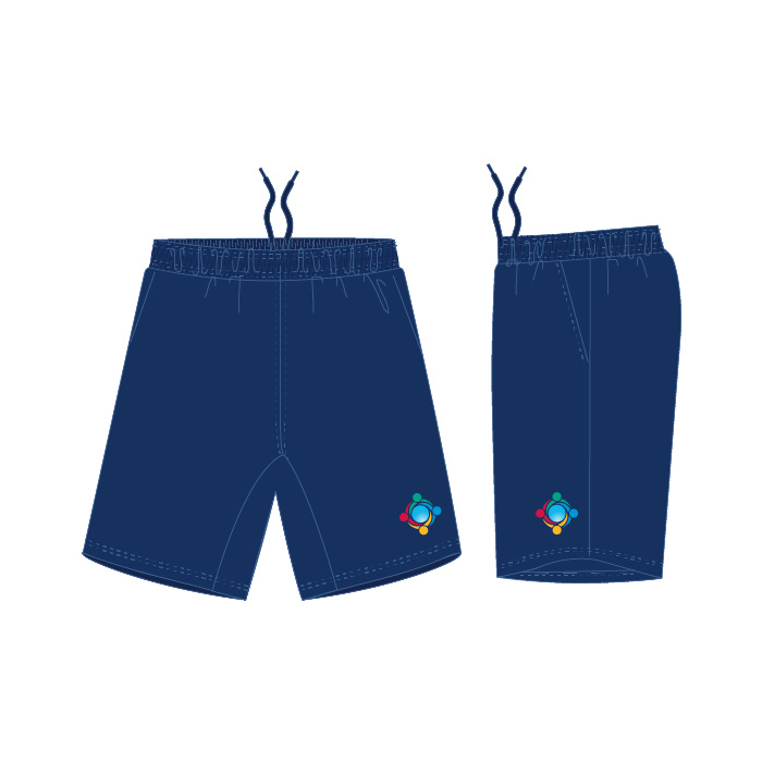 PE Shorts - Navy - GEMS World Academy - Abu Dhabi