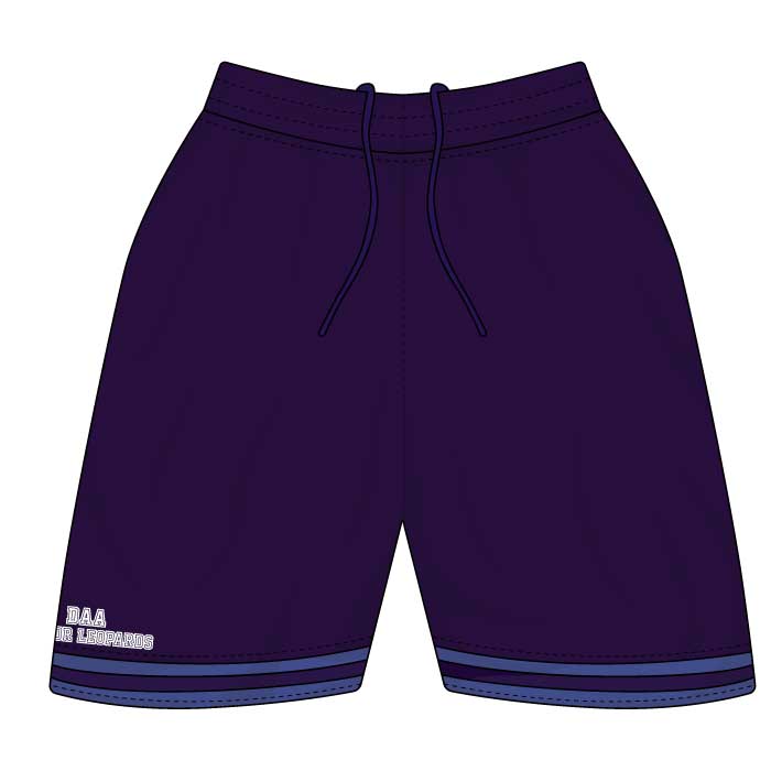 Unisex Football Shorts - Leopards - GEMS Dubai American Academy