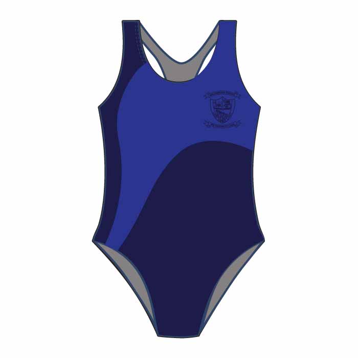 Swimsuit - Navy/Blue - The Millennium School - Dubai