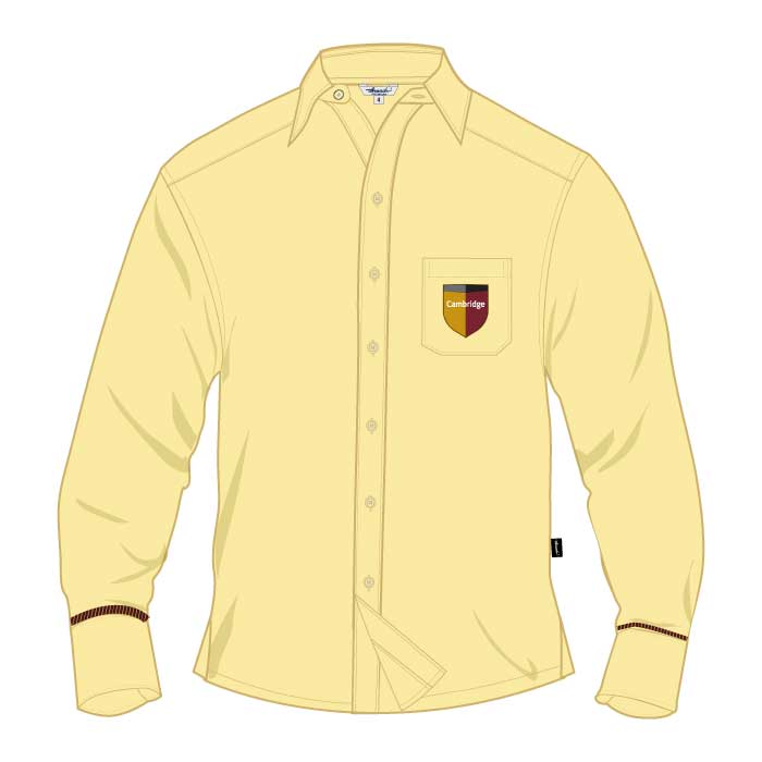 Full Sleeve Shirt - Cream - GEMS Cambridge International School - Abu Dhabi