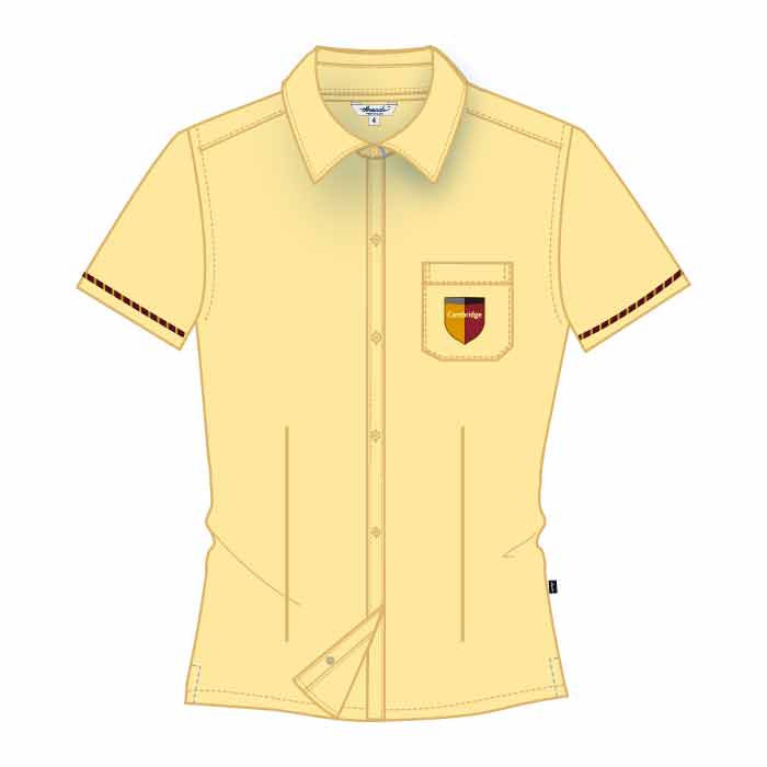 SS Blouse - Cream - The Cambridge High School - Abu Dhabi
