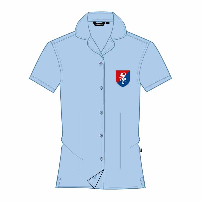SS Blouse - Light Blue - Grade 3-6 - GEMS Founders School - Al Mizhar