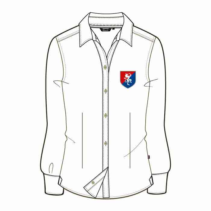 FS Blouse - White - Grade 7-11 - GEMS Founders School - Al Mizhar
