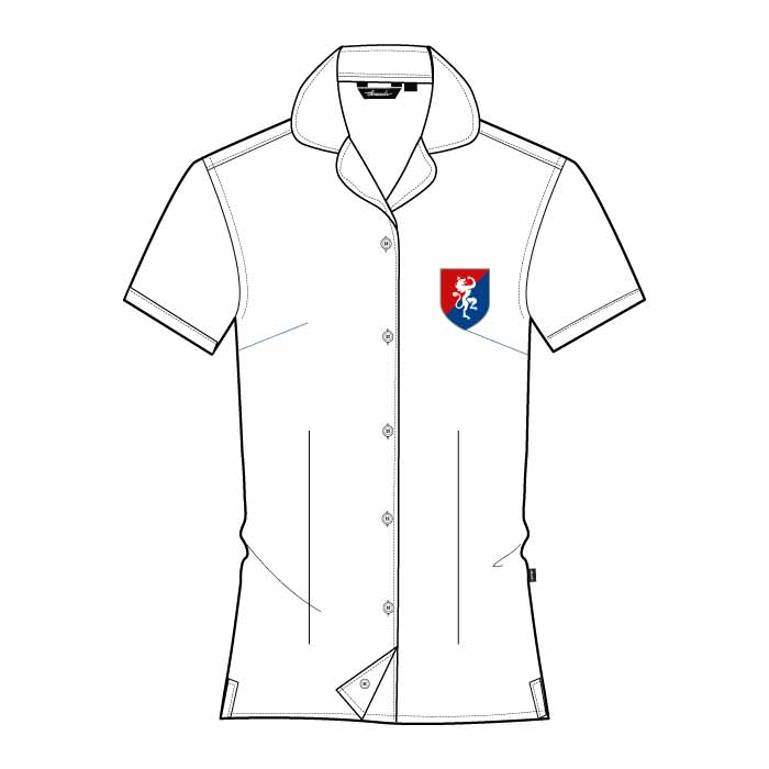 SS Blouse - White - Grade 12-13 - GEMS Founders School - Al Mizhar