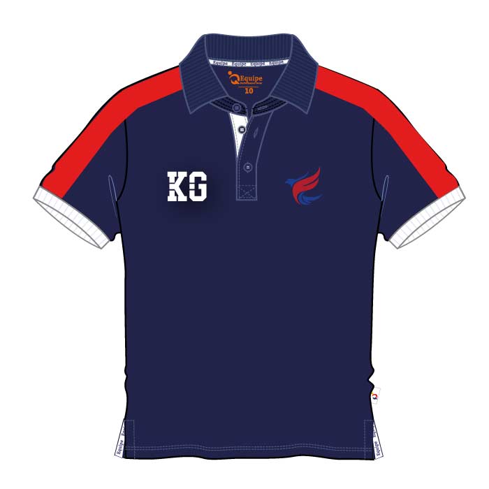 Unisex Kindergarten Polo Shirt - Navy - GEMS Al Khaleej International School
