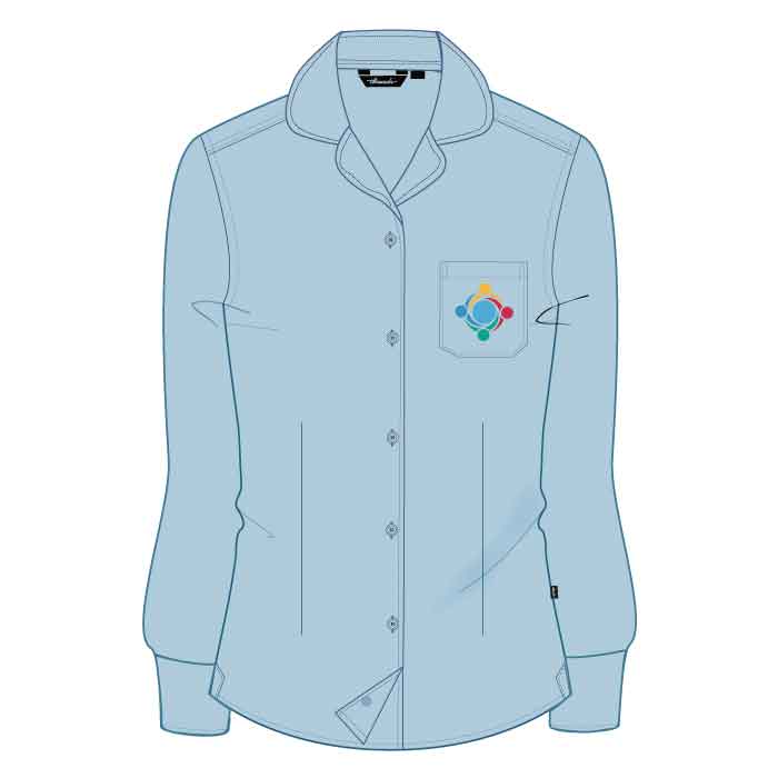 FS Blouse - Blue - Grade 1-10 - GEMS World Academy - Abu Dhabi