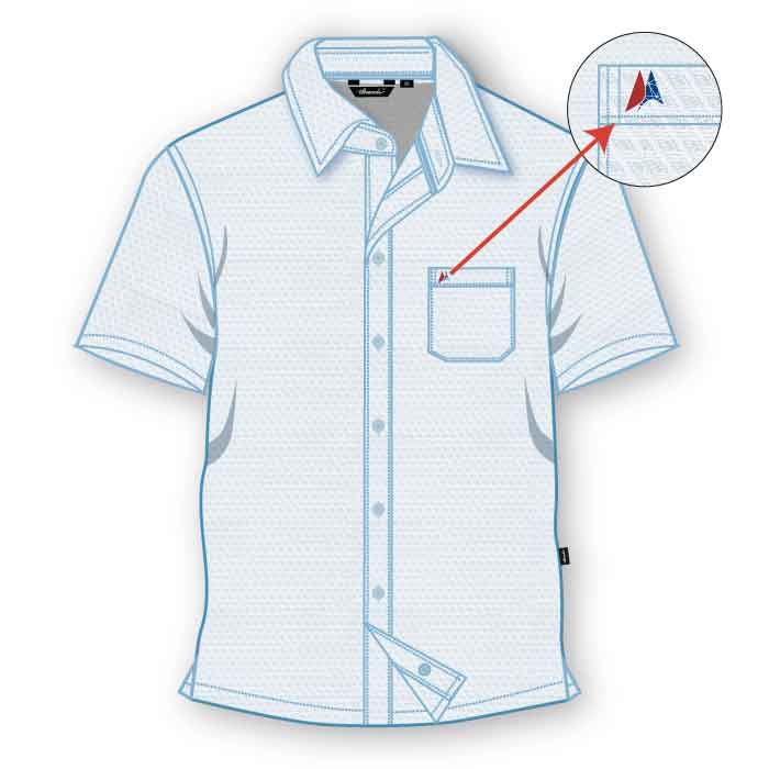 Shirt - White - Grades 6-8 - GEMS Dubai American Academy