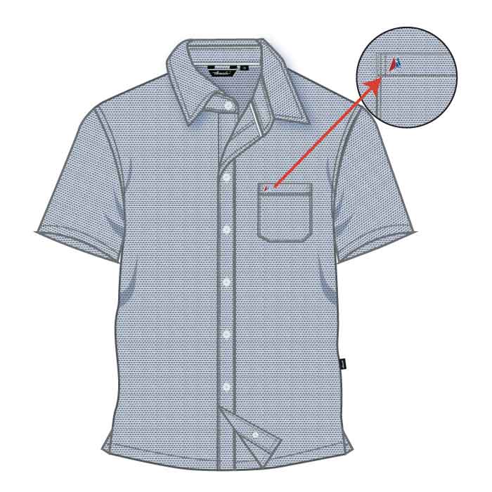 Shirt - Navy - Grades 9-12 - GEMS Dubai American Academy