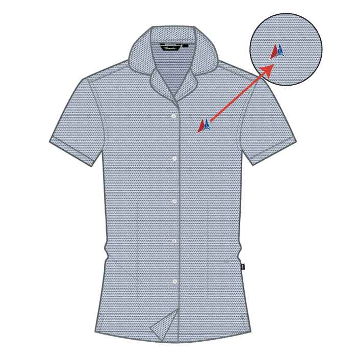Blouse - Navy - Grades 9-12 - GEMS Dubai American Academy