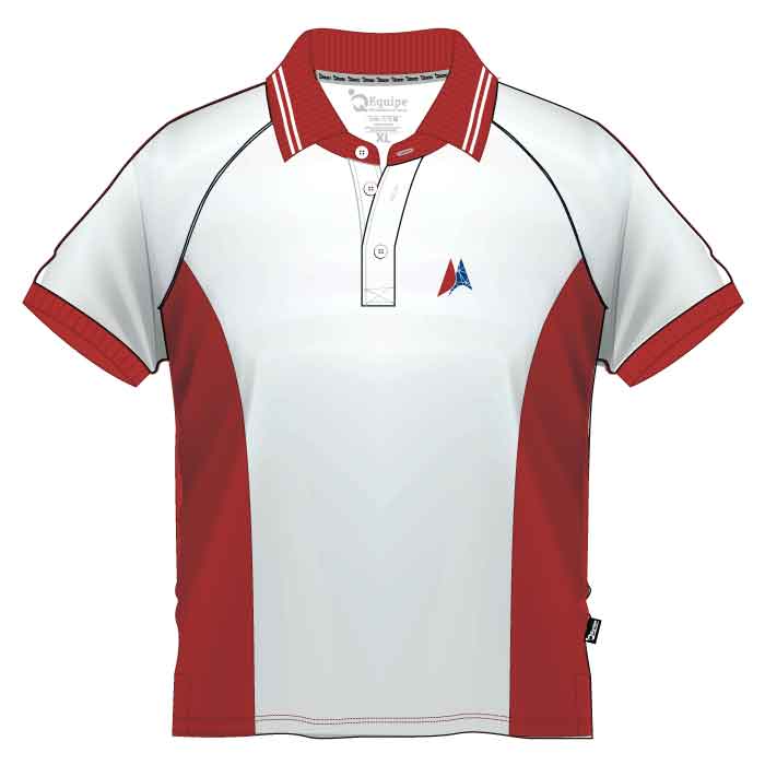 Boys Polo Shirt - White - Grades 9-12 - GEMS Dubai American Academy