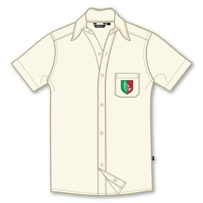 Boys Short Sleeve Shirt - Papyrus - Grades 7-11 - GEMS Al Barsha National School
