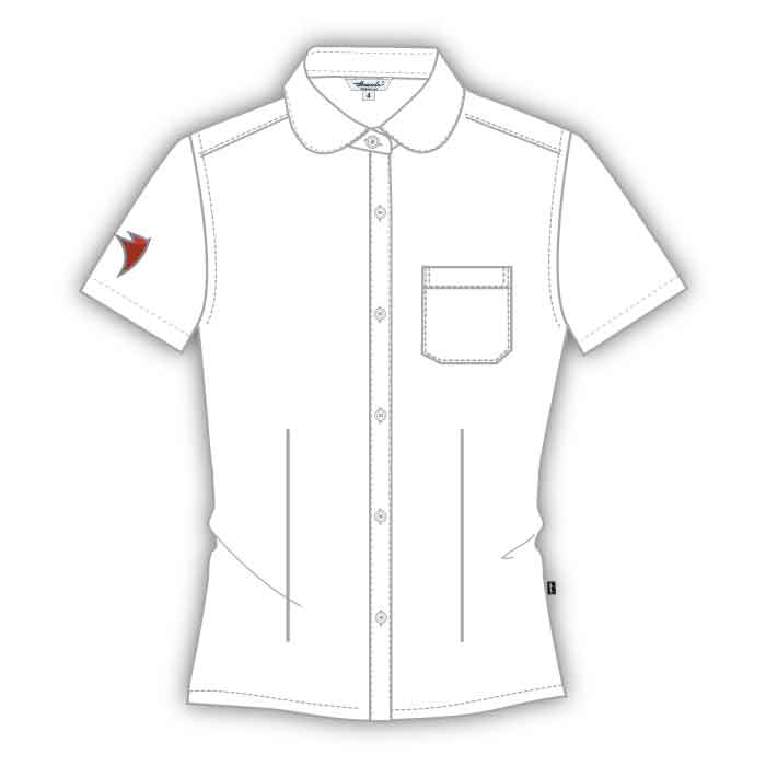 Girls SS Blouse - White - Grade 1-4 - GEMS Legacy School - Dubai
