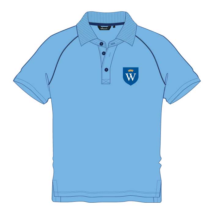 Pre-Kindergarten Polo Shirt - Blue - GEMS Wellington Academy - Silicon Oasis