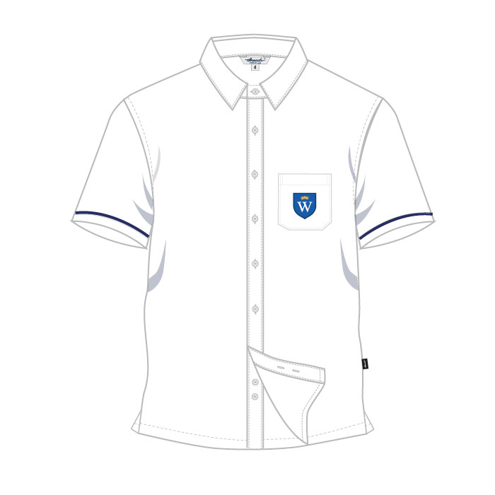 Shirt - White - Grades 12-13 - GEMS Wellington Academy - Al Khail