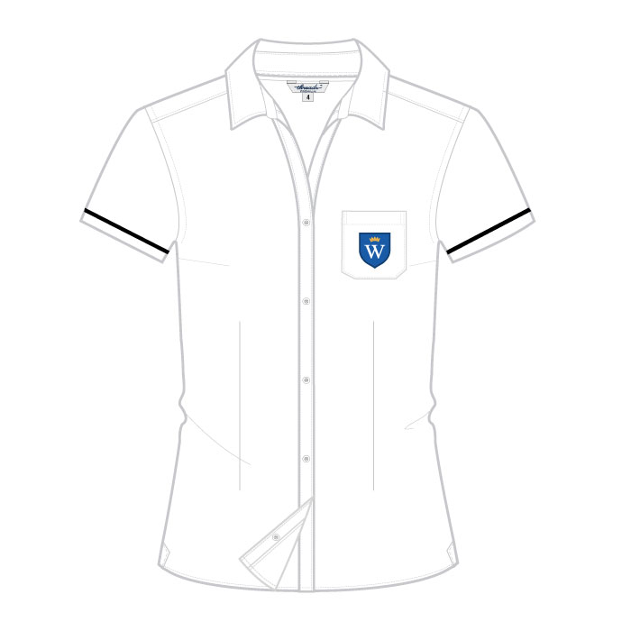 Blouse - White - Grades 12-13 - GEMS Wellington Academy - Al Khail