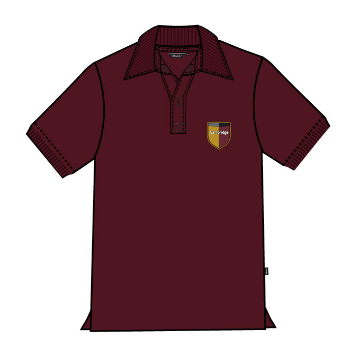 Boys Kindergarten Polo Shirt - Maroon - GEMS Cambridge International Private School - Sharjah