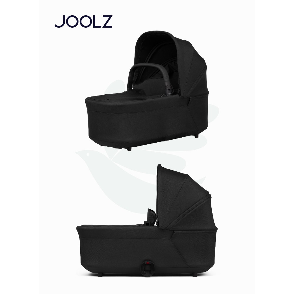Joolz - Hub2 Comfort Baby Cot With Canopy - Space Black