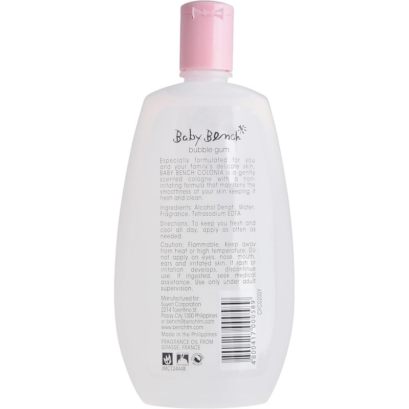 Bench - Baby Bench Cologne - Bubble Gum Scent - 200ml