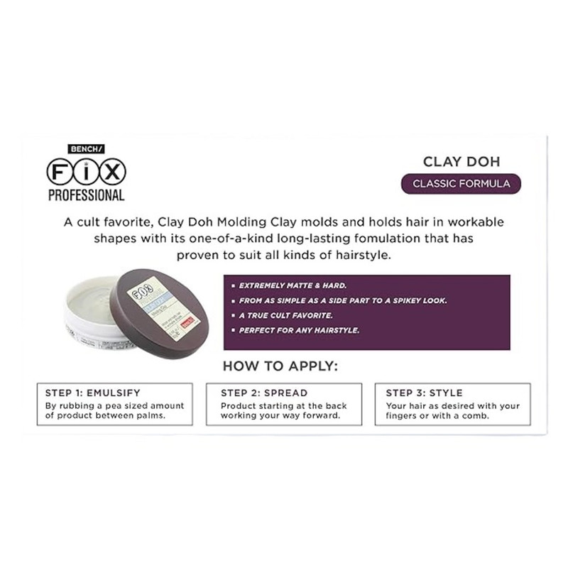 Bench - Hair Molding Clay Doh  - 80g