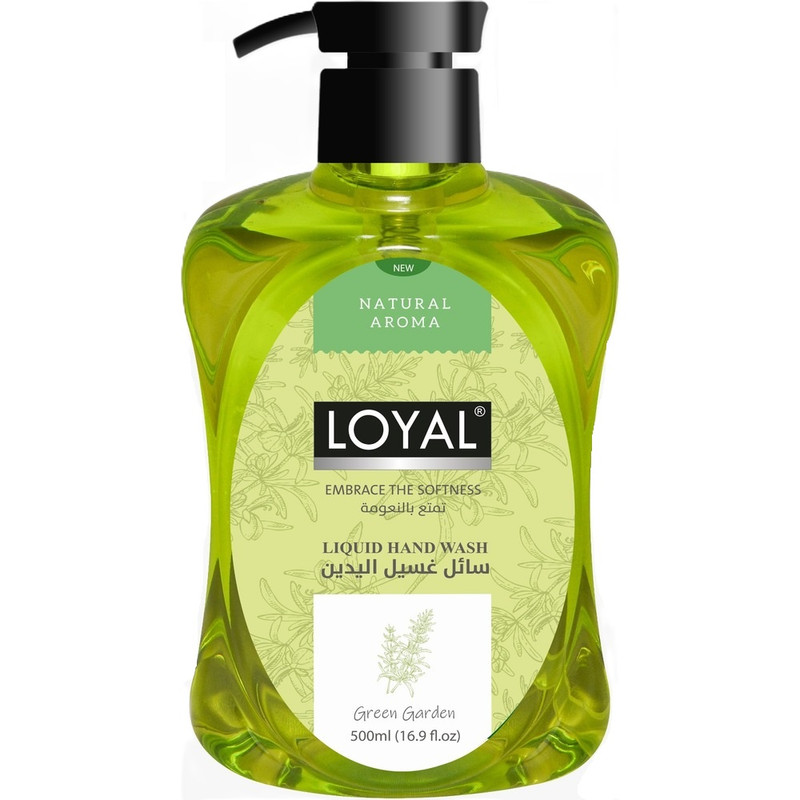 Loyal Liquid Hand Wash With Green Garden Scent - 500 ml