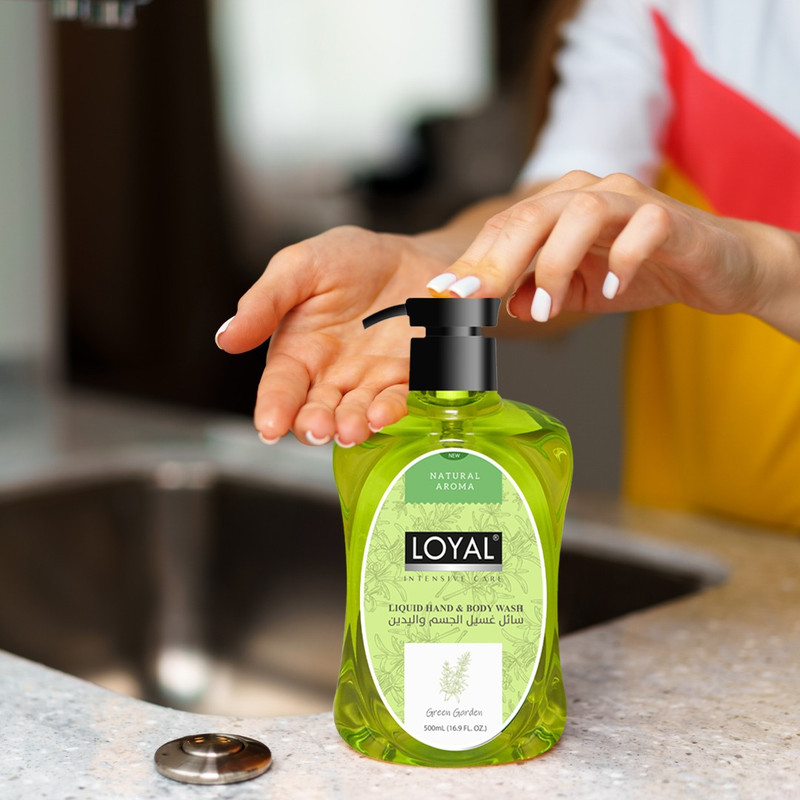 Loyal Liquid Hand Wash With Green Garden Scent - 500 ml