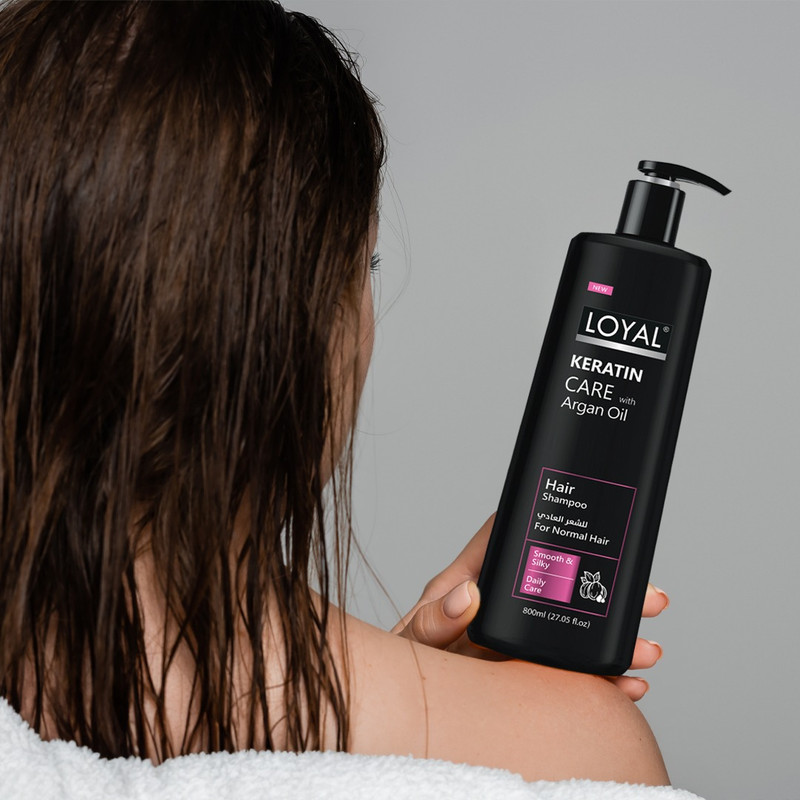 Loyal - Keratin Care With Argan Oil Hair Shampoo - 800ml