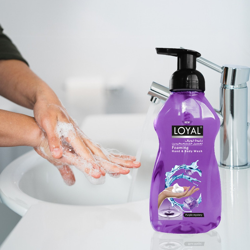 Loyal - Embrace The Softness Foaming Hand Wash - Purple Mystery - 500 ml