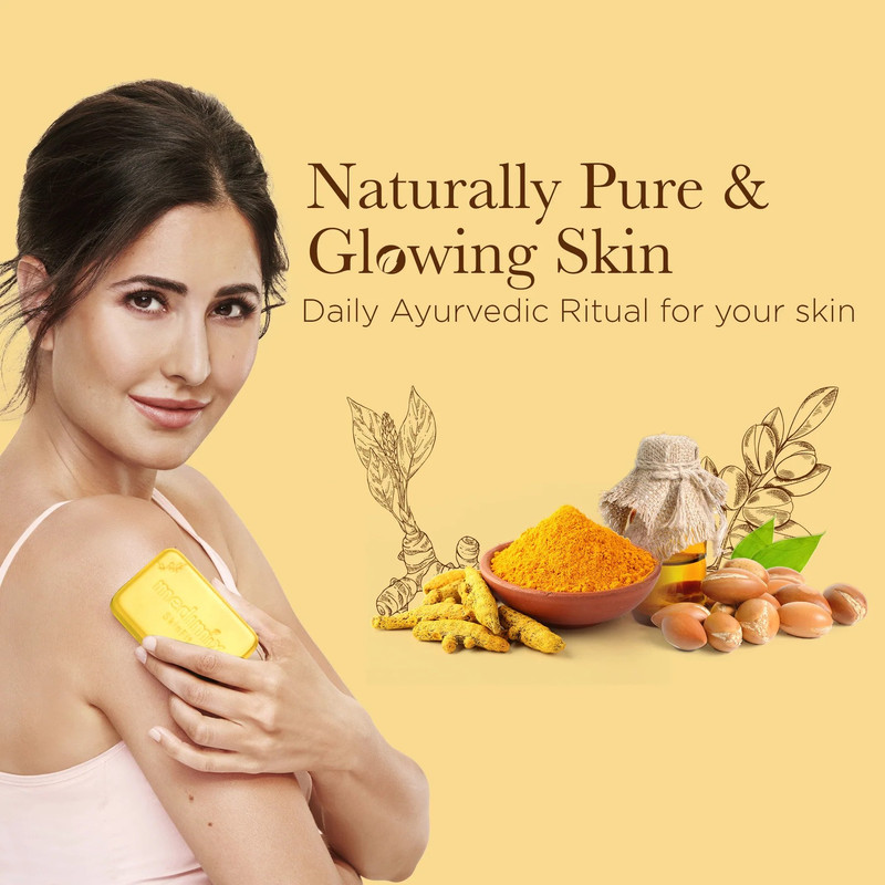 Medimix - Ayurvedic Sandal Soap With Eladi Oil - Pack of 5 - 125 gm