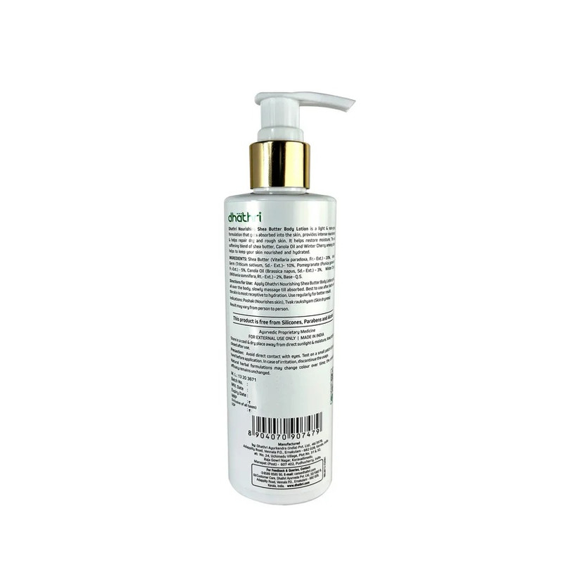 Dhathri - Nourishing Shea Butter Body Lotion - 200 ml
