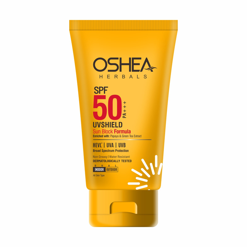 أوشيا هيربالز - تركيبة واقية من الشمس UV Shield SPF50 مع PA+++ 120 غرام