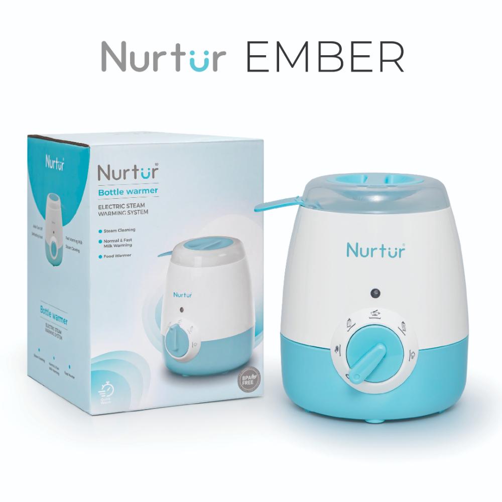 Nurtur - Ember Electric 5-in-1 Baby Bottle & Food Warmer & Defroster With Digital Control