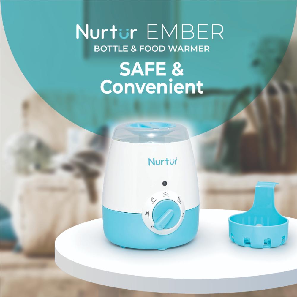 Nurtur - Ember Electric 5-in-1 Baby Bottle & Food Warmer & Defroster With Digital Control