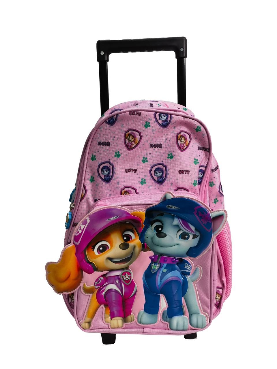 Paw Patrol - Rolling Backpack - Skye & Roxy - Pink - 14-Inch/36cm